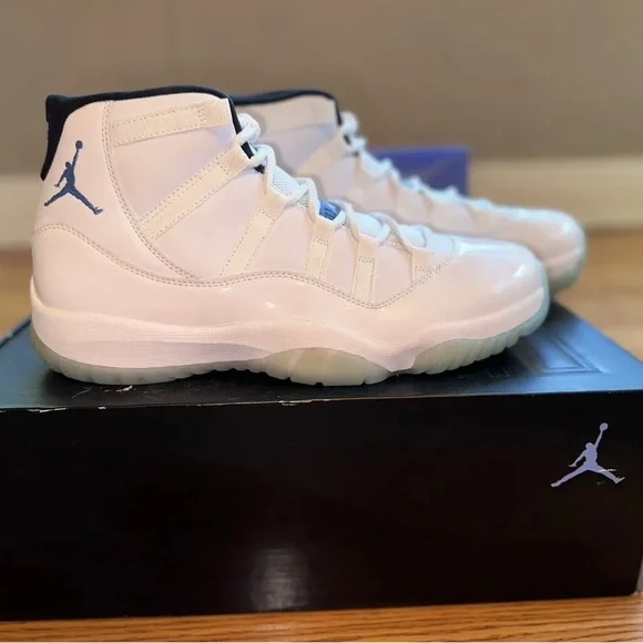 2014 Jordan retro 11 Legend blue size 10 (100% authentic) Nike Air Jordan 11 Retro Legend Blue 2014 378037–117 OG XI  main image 3